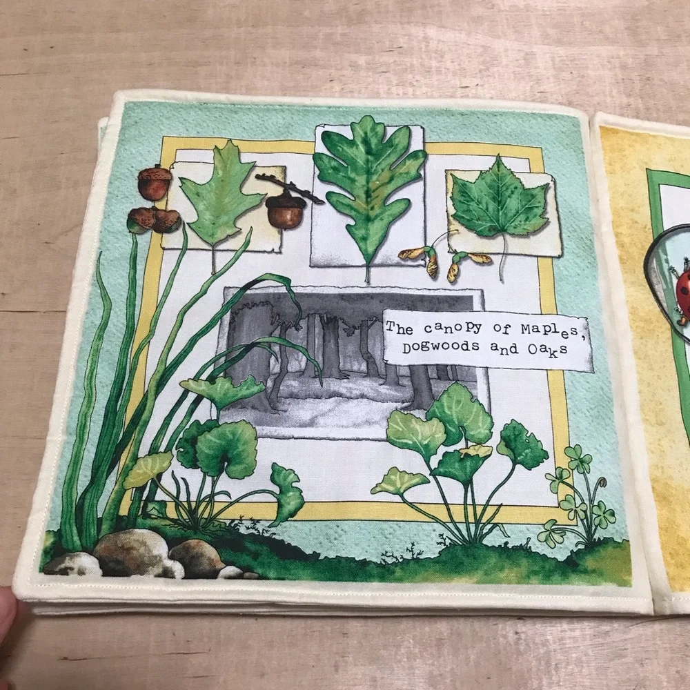 Woodsy Wonders Collector's Journal Cloth Soft Book